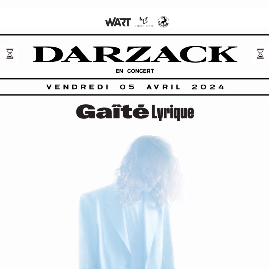 Affiche Darzack La Gaîté Lyrique