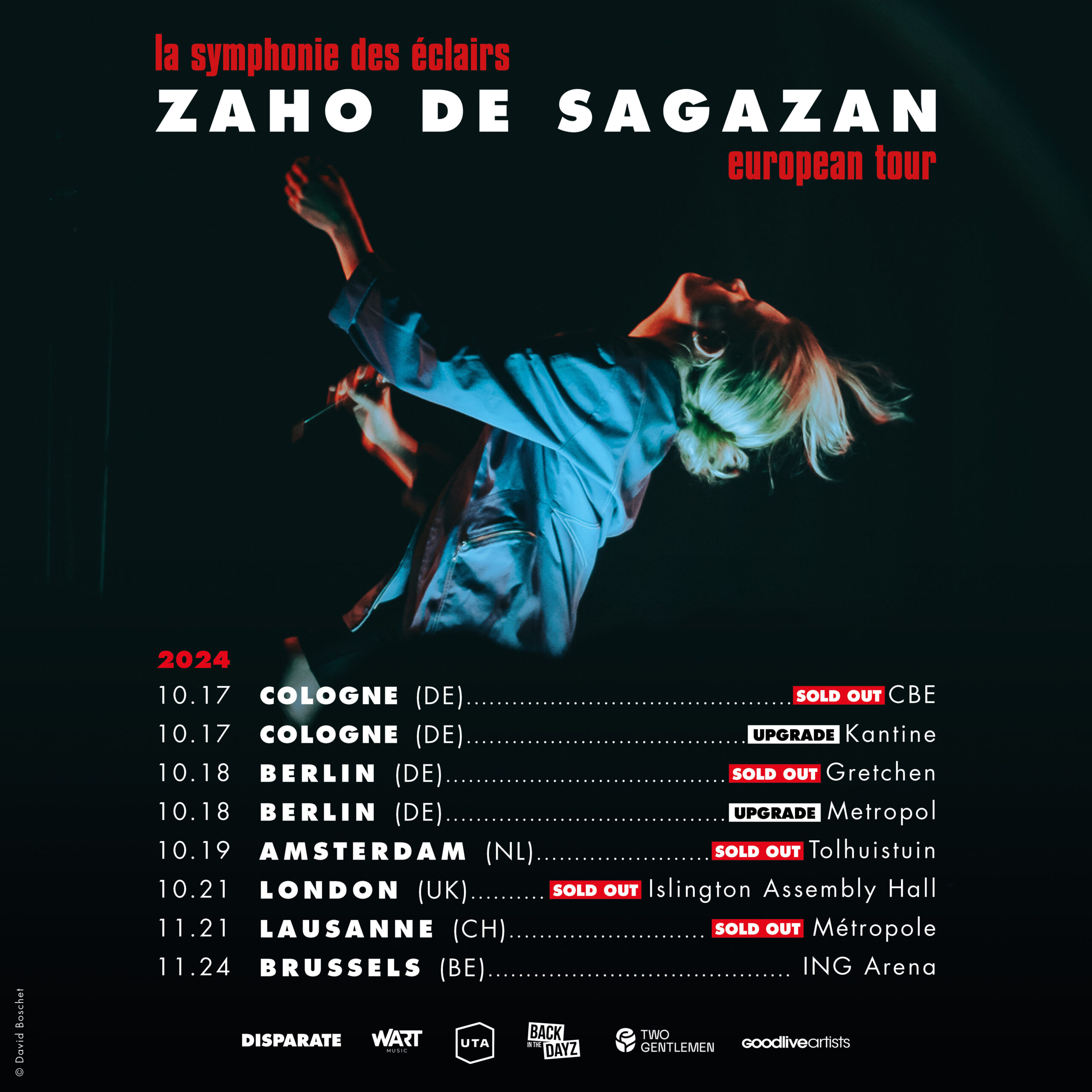  Foto zu Tickets I Zaho de Sagazan I European Tour - Ticket Wartiste 