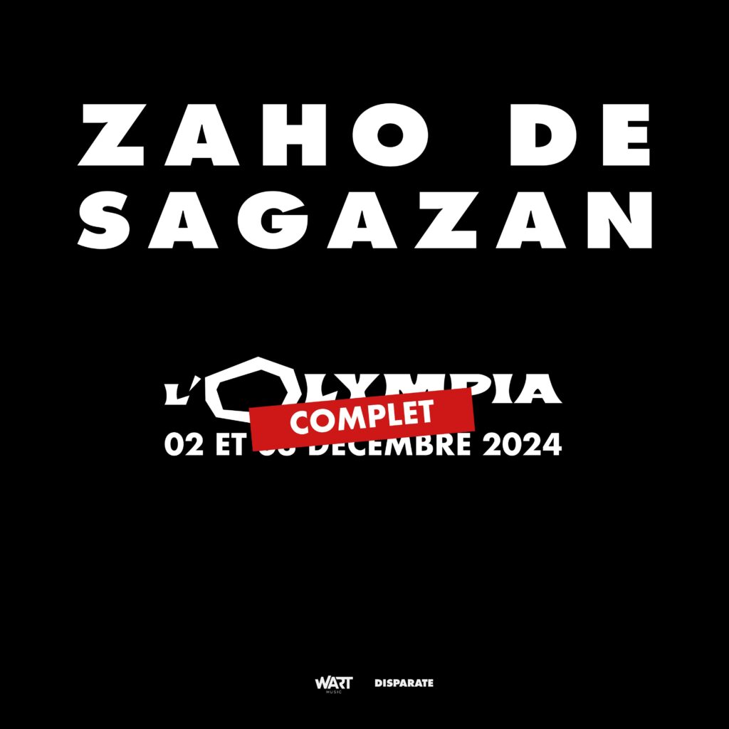 Zaho de Sagazan - Olympia sold out