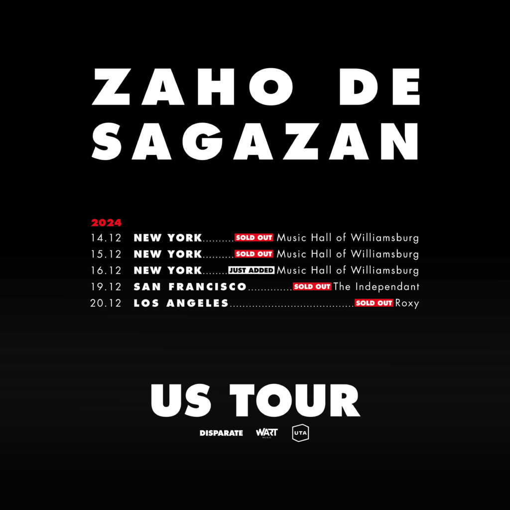 visuel US tour Zaho updater