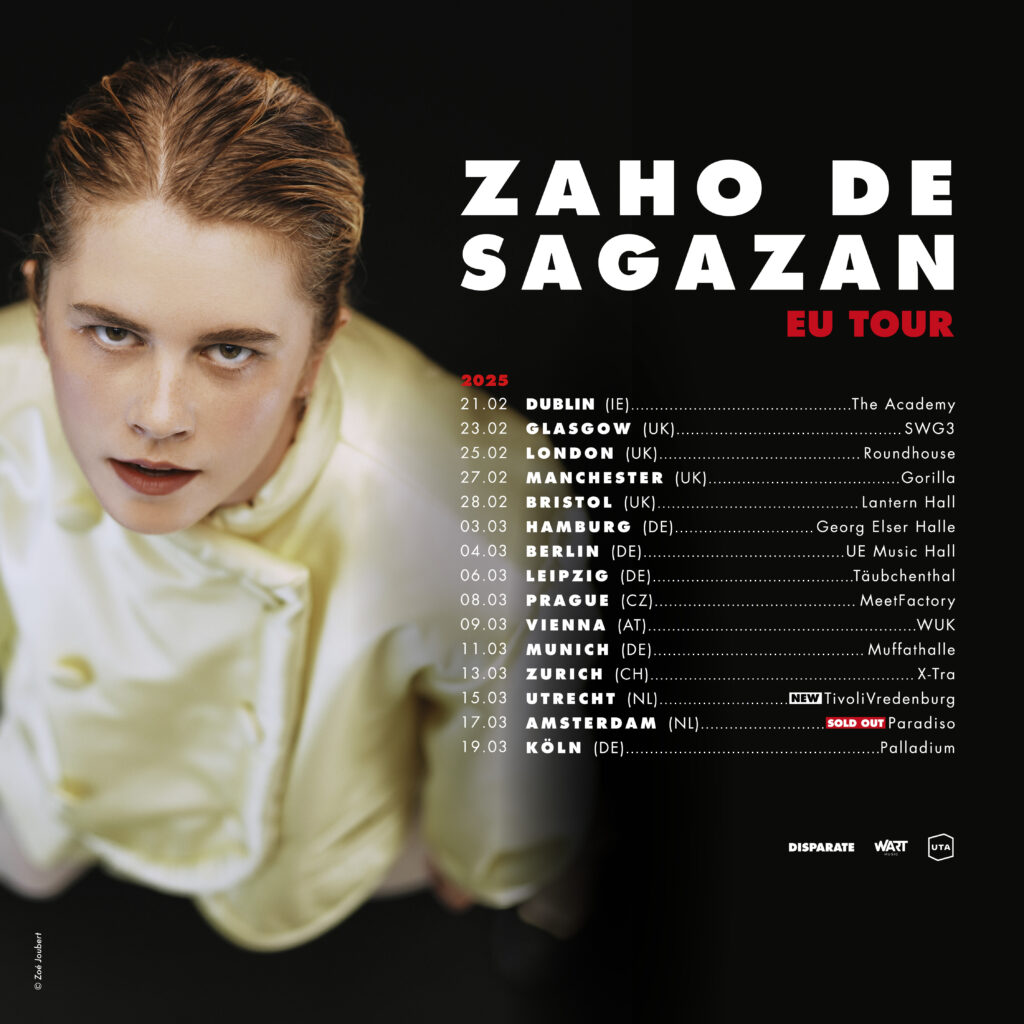 Zaho de Sagazan US Tour