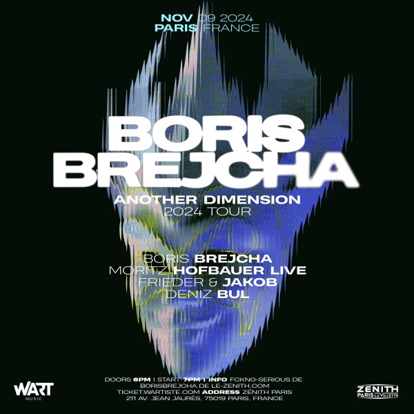 boris brejcha zenith Paris nouveau lineup