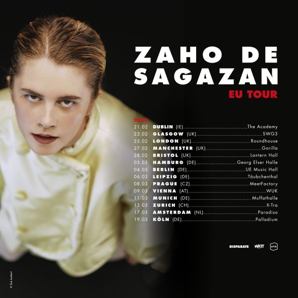 European tour 2025 Zaho