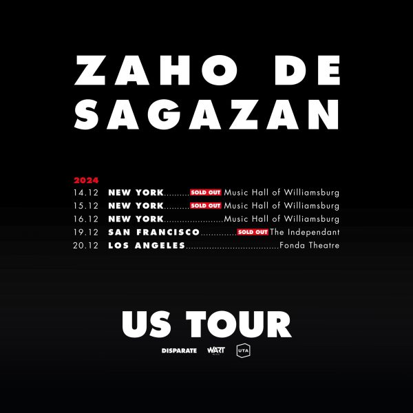 Zaho de Sagazan US tour